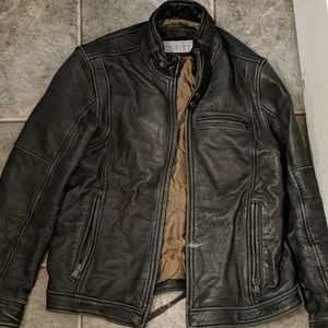 Andrew Marc New York men's large lambskin jacket